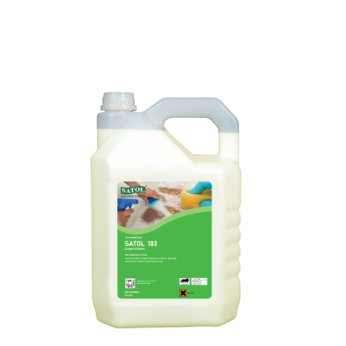 Satol 103 – Concentrated Carpet Shampoo - 5kg
