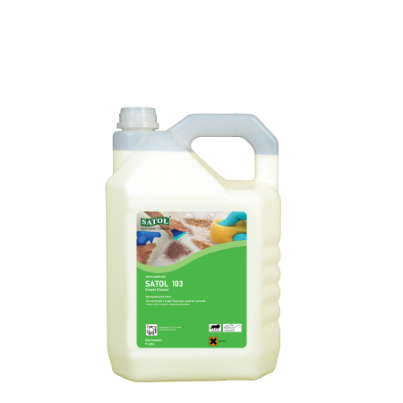 Satol 103 – Concentrated Carpet Shampoo - 5kg