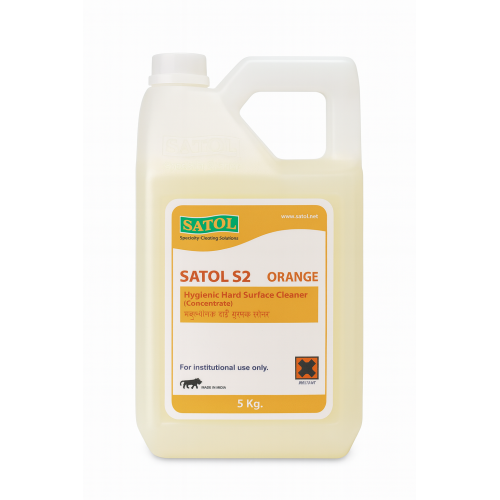 Satol S2 – Orange - Hygienic Hard Surface Cleaner - 5Kg