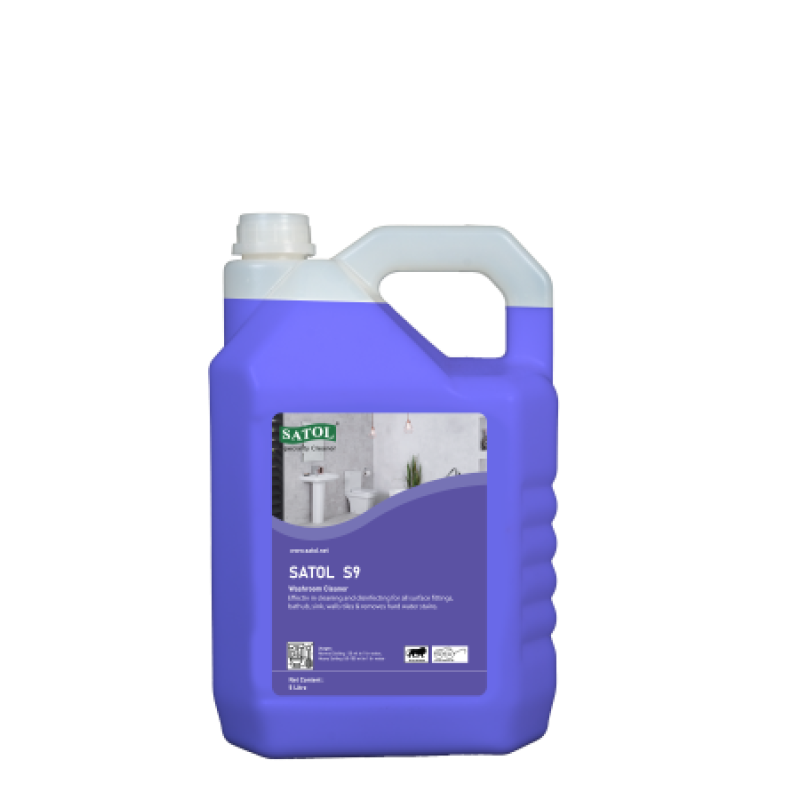 Satol S9 – Washroom Cleaner (Hard water Location) - 5Kg